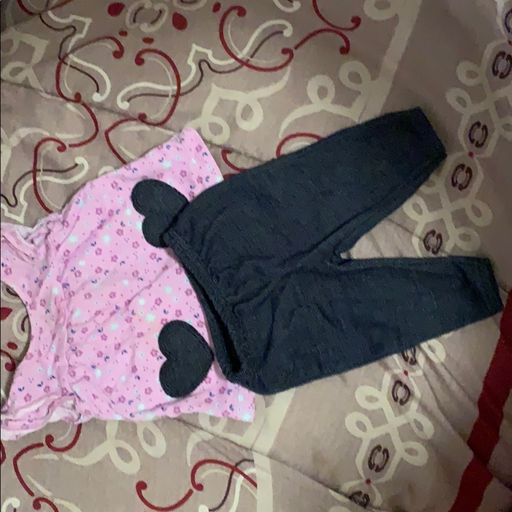 Infant girl shirt and pants